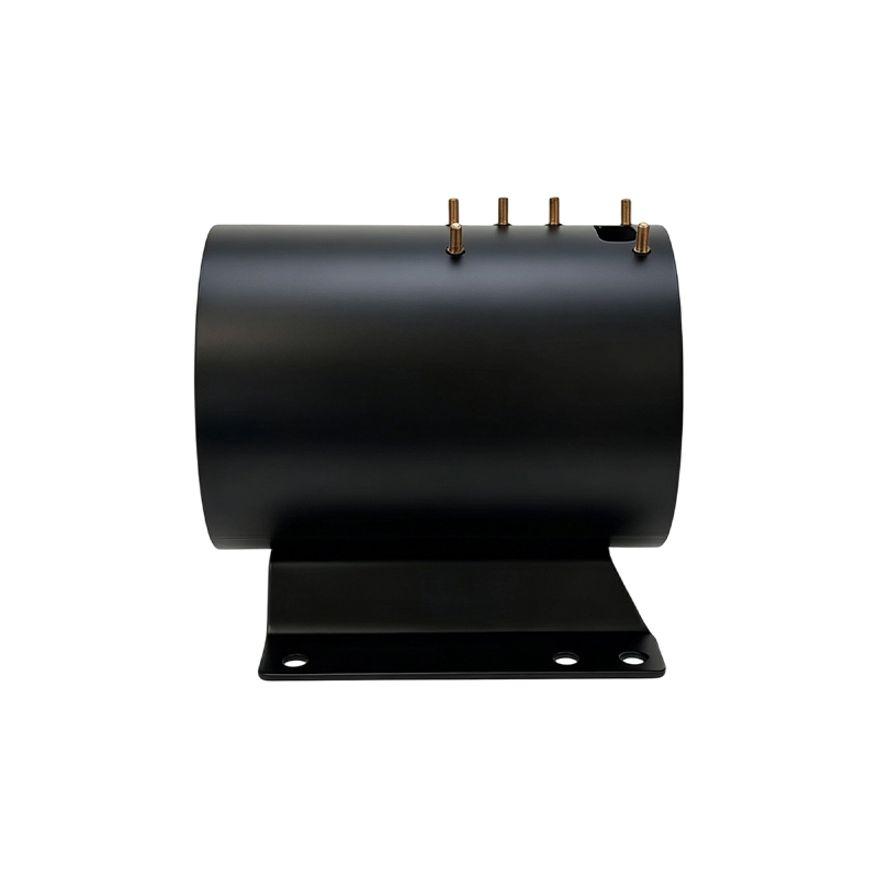 Inner Diameter 125 Steel Motor Housing na May Base at mga mani